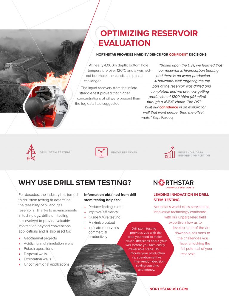 Northstar DST - Downhole Testing Specialists Hydrocarbon