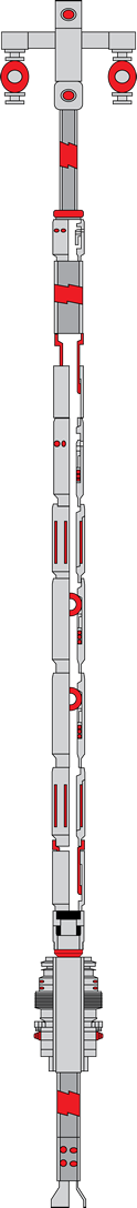 cased hole pressure operated